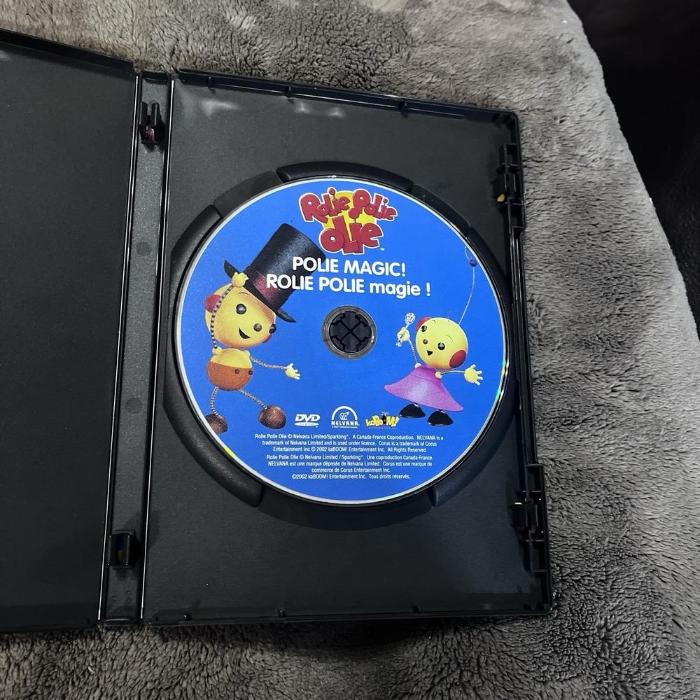 Rolie Polie Olie - Polie Magic! CHILDRENS DVD RARE - Picture 3 of 4